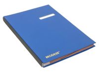 Modest MS 1403 BL Signature Book - 20 Pages, Blue