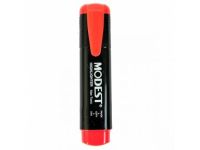 Modest MS 810 Highlighter - Red, 10 Pieces x 50 Packets / Box