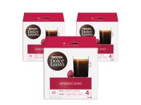 Nescafe Dolce Gusto Americano Coffee, 3 x 16 Capsules (48 Cups)
