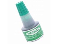 Modest Stamp Pad Ink, Green (Pack of 12)