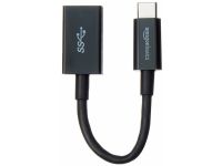 Amazon Basics USB Type-C To USB 3.1 Gen1 Female Adapter - Black