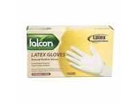 Falcon Latex Examination Gloves, Medium (Pack of 100)