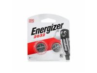 Energizer 3V Lithium Coin Battery, ECR2032BP2 (Pack of 2)