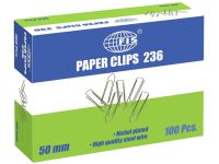 FIS FSPS236  Boat Shaped Paper Clips, 50mm (Pack of 100)