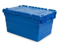 Plastic Document Crate Size - 600 x 400 x 320mm, Blue