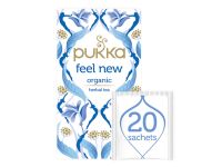 Pukka Feel New Organic Herbal Tea - Aniseed Fennel & Cardamom, 2 Grams x 20 Bags