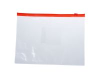 Oryx Transparent Data Envelope - A5, Red (Pack of 12)