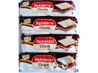 Rebisco Chocolate Cream Filled Cracker Sandwich, 30 Grams x (Pack of 10)