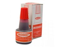 Modest Stamp Pad Ink - 30ml, Red (Pack of 12)