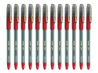 Zebra Z1 Smooth Ballpoint Pen - 0.7mm Tip, Red (Pack of 12)