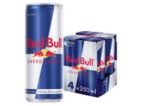 Red Bull Energy Drink, 250ml (Pack of 4)
