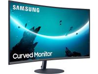 Samsung LC27T550FDMXUE Curved Monitor with Optimal Curvature 1000R,  27"