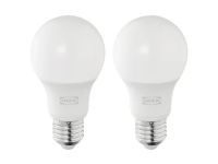 SOLHETTA LED bulb E27 470 lumen, globe opal white