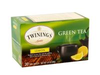 Twinings Lemon Green Tea, 20 Count (Pack of 6)
