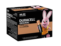 Duracell AA Alkaline batteries 20 count – 32075