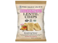 The Daily Crave Lentil Chips Himalayan Pink Salt 120g (Pack of 8)