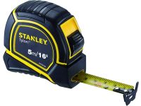 Stanley Tylon Short Tape Measure - STHT36194, 5m/16' x 19mm, Yellow/Black