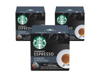 Starbucks Espresso Dark Roast by Nescafe Dolce Gusto, 3 x 12 Capsules (36 Cups)