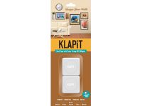 KLAPiT Magnetic Picture Mounting Strips - Holds 1Kg (2 / Pack)