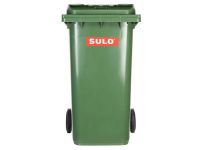 Sulo Top Cutting Plastic Recycle Bin with Wheels - 240 Liter, Green