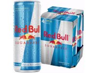 Red Bull Sugar Free Energy Drink, 250ml (Pack of 4)