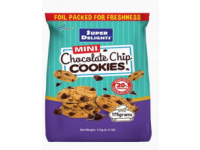 Super Delights Mini Chocolate Chips Cookies - 175gm (Pack of 24)
