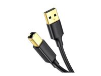 US135-10351 UGREEN USB 2.0 AM to BM Print Cable 3m (Black)