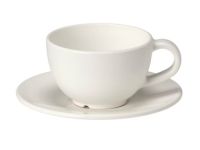 VARDAGEN Coffee Cup & Saucer - 14cl, Off-White