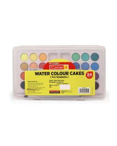 Camel Water Colour Cakes, 24 Shades