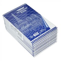 FIS FSSHTOWER-50 "Tower" Short Hand Book - 127 x 205cm, 50 Sheets (Pack of 20)