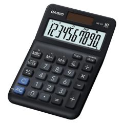 Casio MS-10F Mini Desk Type Calculator, 10 Digits