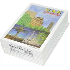 FIS FSPDA5JA14 "UAE" Flipover Letter Pad - A5, 80 Sheets (Pack of 10)