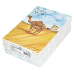 FIS FSPDA5JA15 "Camel" Flipover Letter Pad -  A5, 80 Sheets, (Pack of 10)