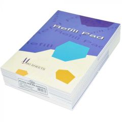 FIS FSPDRP4HA4 Refill Pad with 4-Holes - 70GSM, A4, 80 Sheets (Pack of 10)