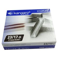 Kangaro 23/17-H Staples - 17mm, 1000 Pins