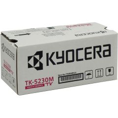 Kyocera TK-5230M Toner Cartridge, Magenta