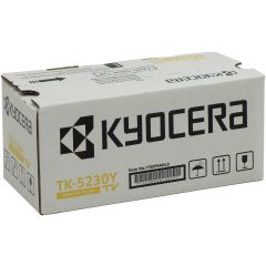 Kyocera TK-5230Y Toner Cartridge, Yellow