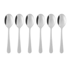 DRAGON Stainless Steel Coffee Spoon, 11cm (Pack of 6)