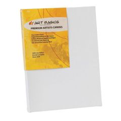 Art Basics Premium Artists Stretched Canvas, 48" x 36"