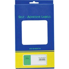 FIS FSLA13 Round Office White Labels - 13mm(D), 70 Labels x 20 Sheets