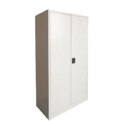 MK Two Door Office Cabinet - 180(H) x 90(L) x 45(D)cm, Grey 