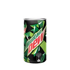 Mountain Dew Carbonated Soft Drink Mini Can, 155ml