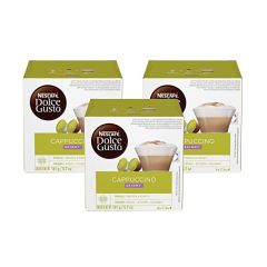 Nescafe Dolce Gusto Skinny Cappuccino Coffee - 3 x 8 Capsules (24 Cups)