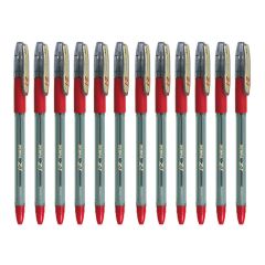 Zebra Z1 Smooth Ballpoint Pen - 0.7mm Tip, Red (Pack of 12)