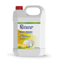 SanitizME Antibacterial Dish Wash - Lemon, 5 Liter (Box of 4)