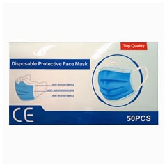 Disposable Protective Face Mask (Pack of 50)