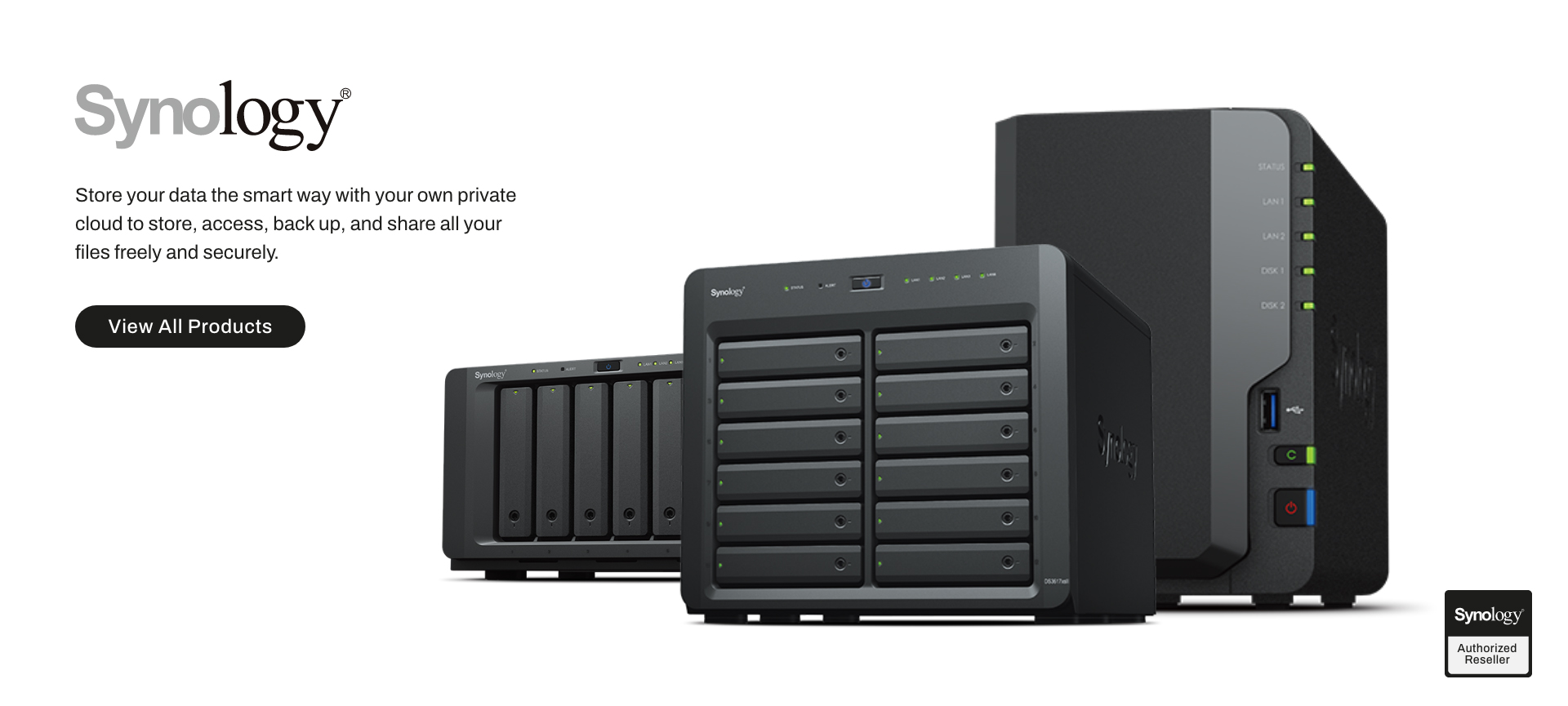 Synology products data storage